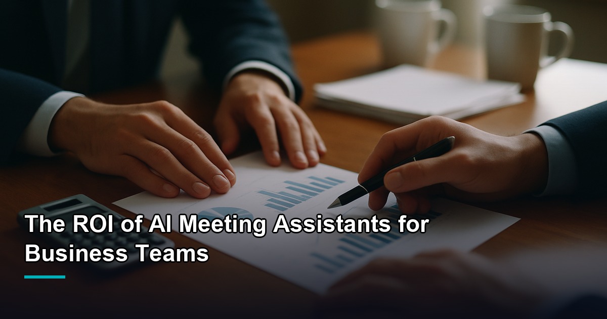The ROI of AI Meeting Assistants for Business Teams — Owll Translator