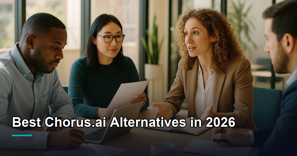 Best Chorus.ai Alternatives in 2026 (Ranked & Compared) — Owll.ai