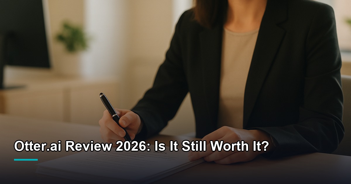 Otter.ai Review 2026: Is It Still Worth It? — Owll.ai